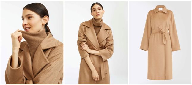 古驰早秋新款大衣,奢侈品牌maxmara大衣