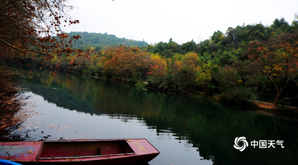 贵阳花溪黄金大道美景如画,贵阳花溪湿地公园网红打卡地