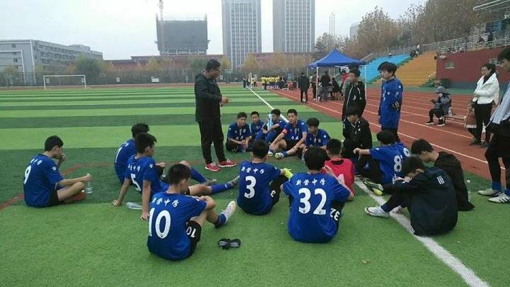 日照首届高中足球联赛,日照市田家炳实验中学足球比赛