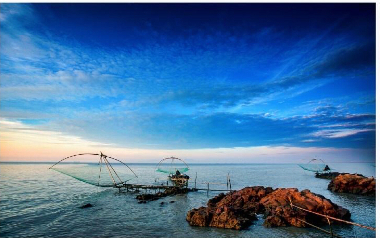 山、海、沙、港……这里有着离上海最近的海滩，它的名字叫北仑