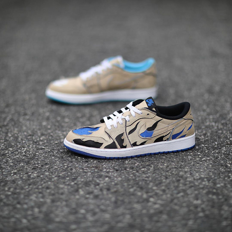 今早发售你中了吗？NikeSBxAJ1Low还能这样刮