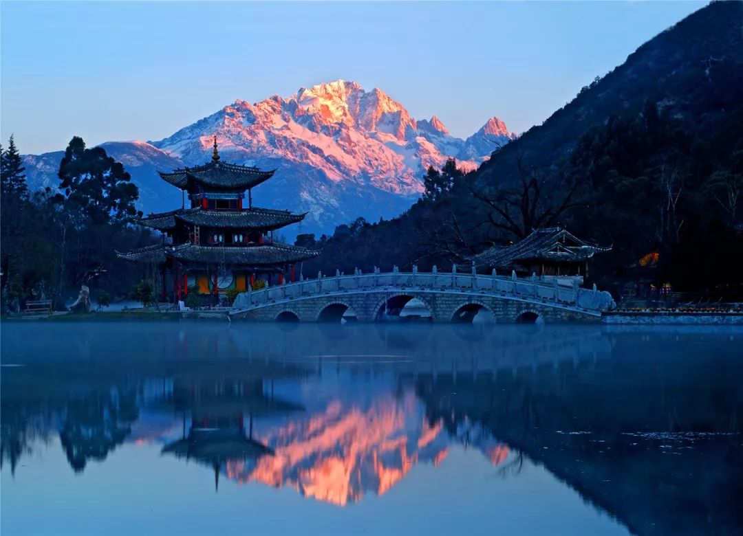 关于一张去丽江的旅游图,100张丽江照片