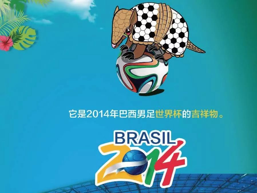 巴西世界杯吉祥物犰狳,巴西吉祥物世界杯