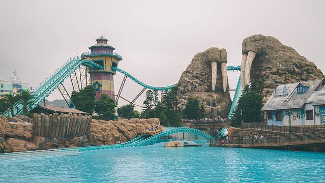 珠海长隆海洋王国海底夜宿,珠海长隆海洋王国鲸鲨馆海底区