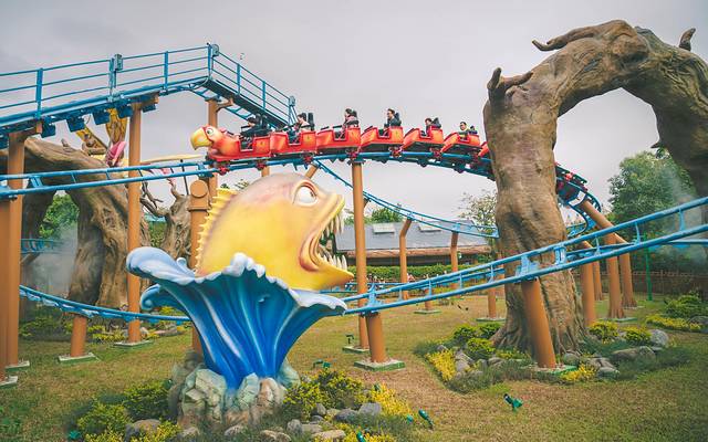 珠海长隆海洋王国海底夜宿,珠海长隆海洋王国鲸鲨馆海底区