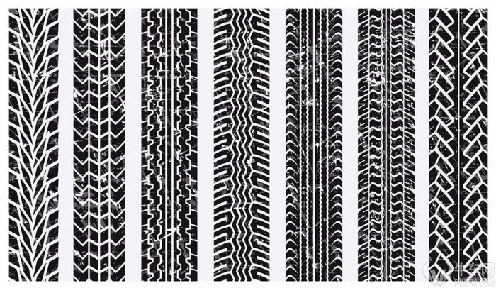 轮胎花纹判断图解,大花纹轮胎和小花纹轮胎哪个好