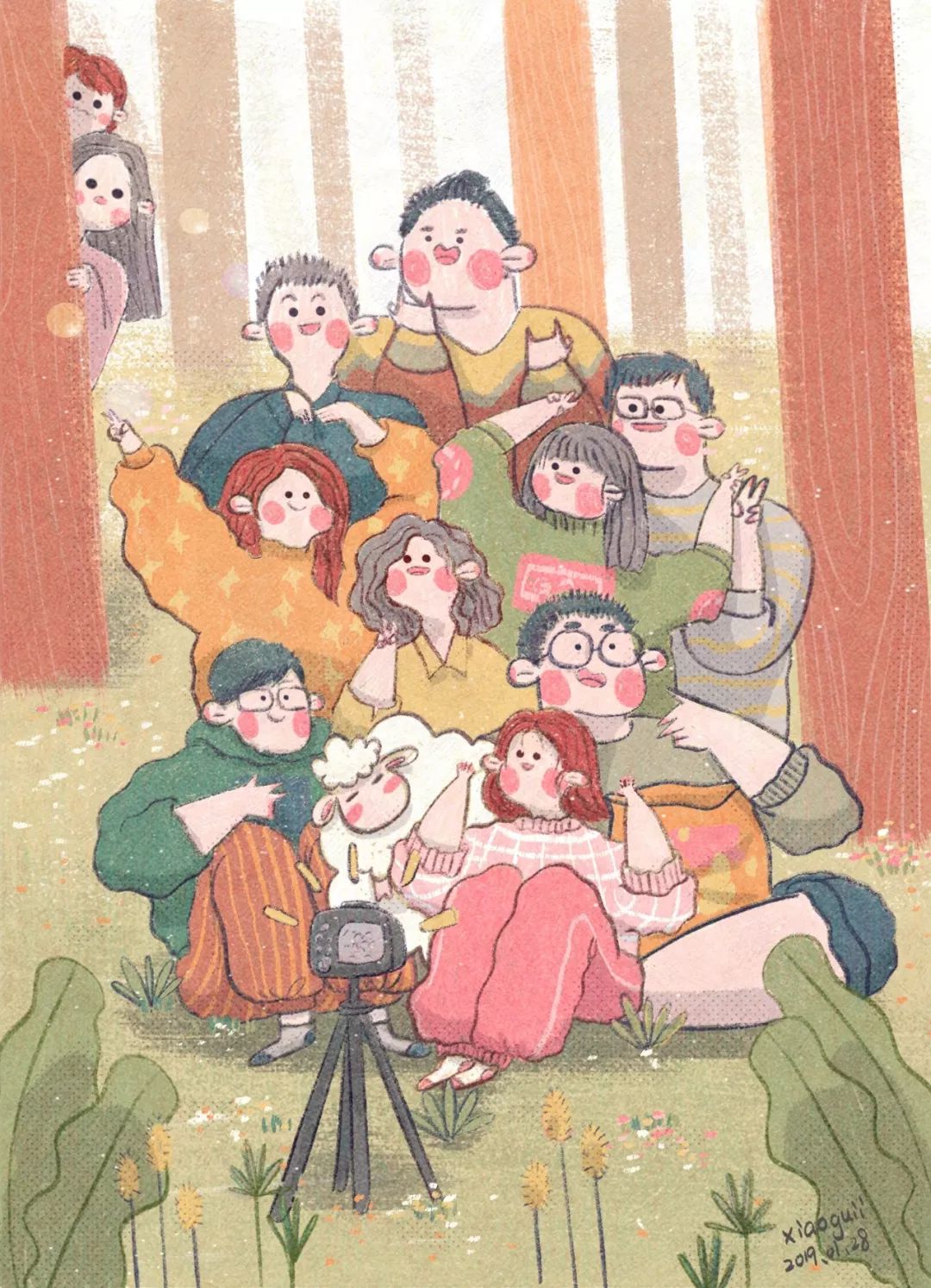 「乐趣日常」板绘PS+GIF制作10节课报名啦！用插画记录你的生活叭