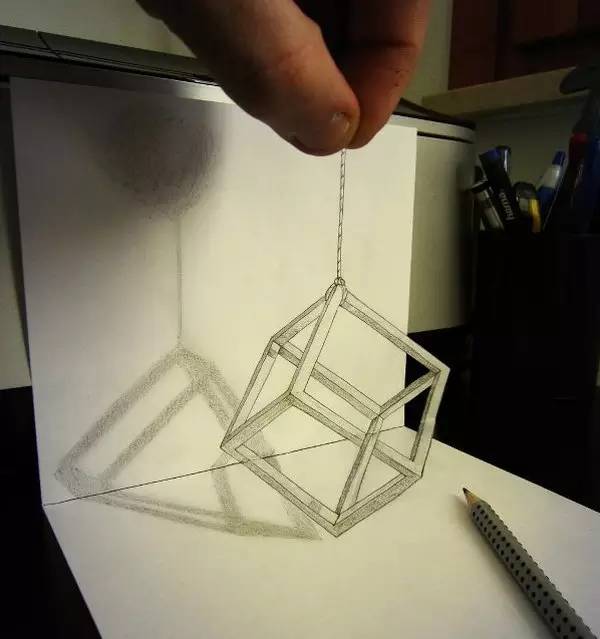 黑暗3d绘画作品,不敢相信眼睛的3d画