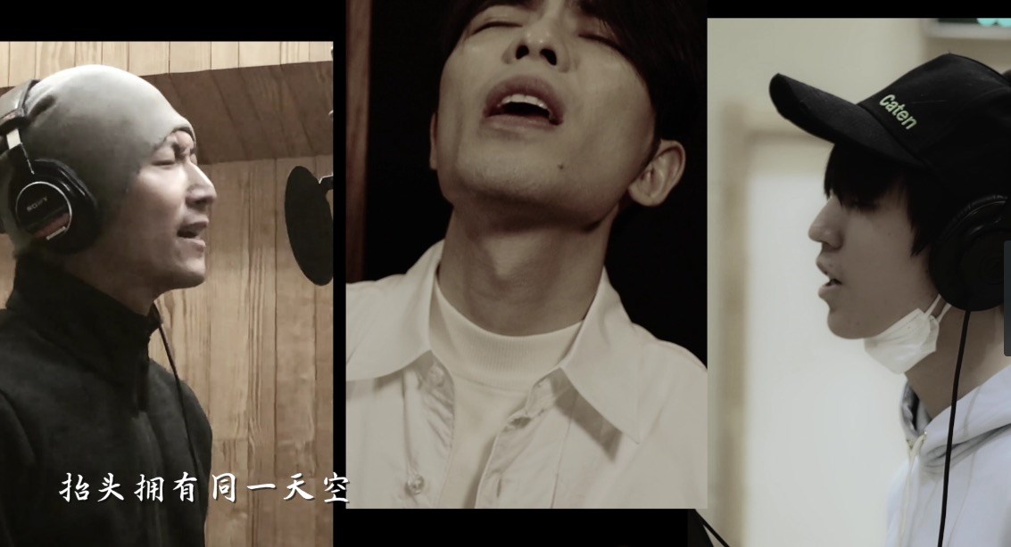 谢霆锋萧敬腾王俊凯合唱,谢霆锋王俊凯萧敬腾共同演唱保重