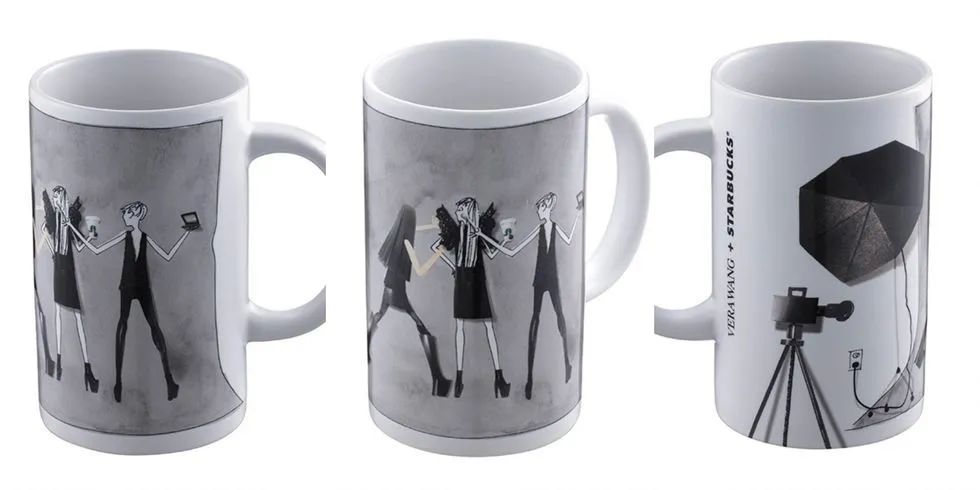 VeraWangxStarbucks|我和美女差的是买一杯星巴克的执着