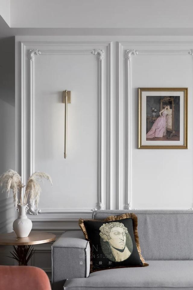 120平中古法式浪漫优雅三室,162平中式轻奢风格