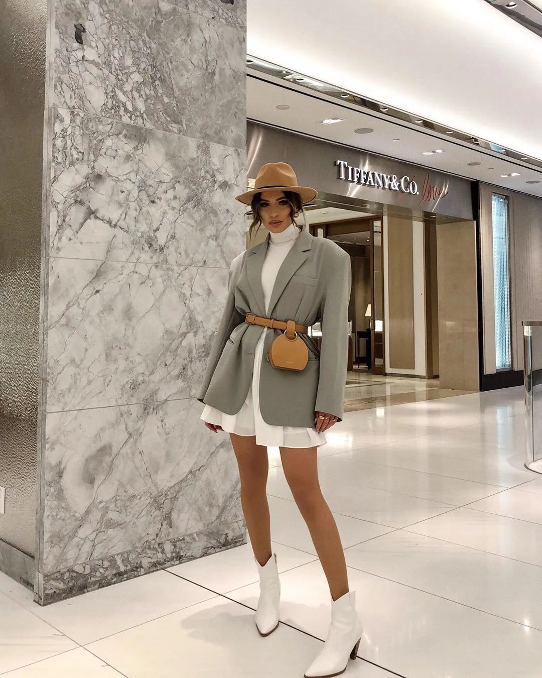 开春穿搭西装收腰裙,西装内搭裙子高级感减龄潮款
