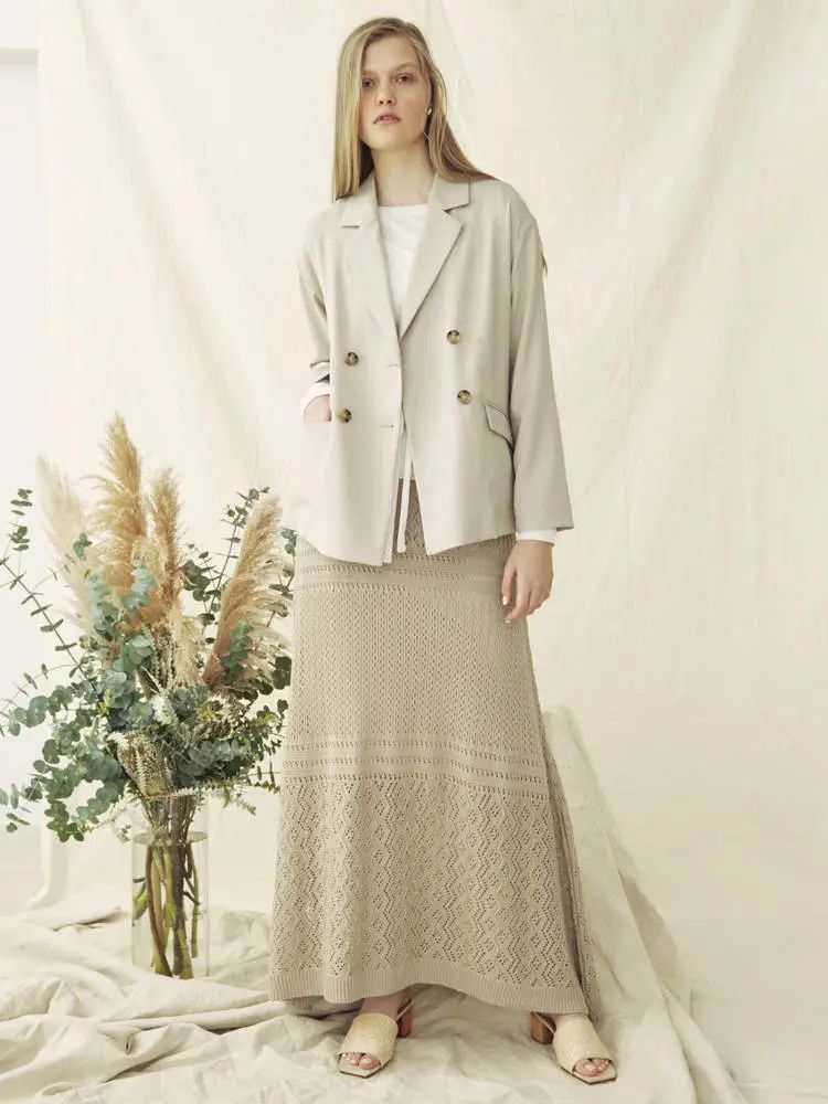 开春穿搭西装收腰裙,西装内搭裙子高级感减龄潮款