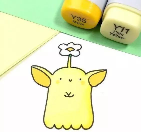 好看又简单的简笔画马克笔,可爱简单的马克笔简笔画