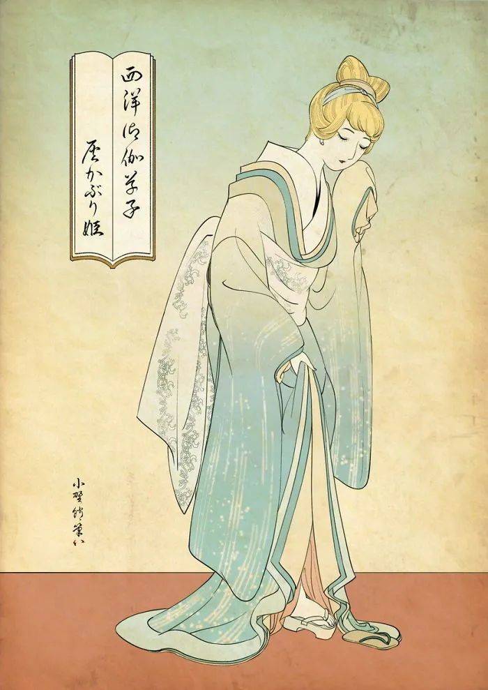 迪士尼公主们穿汉服会是什么样,迪士尼公主系列之民国汉服