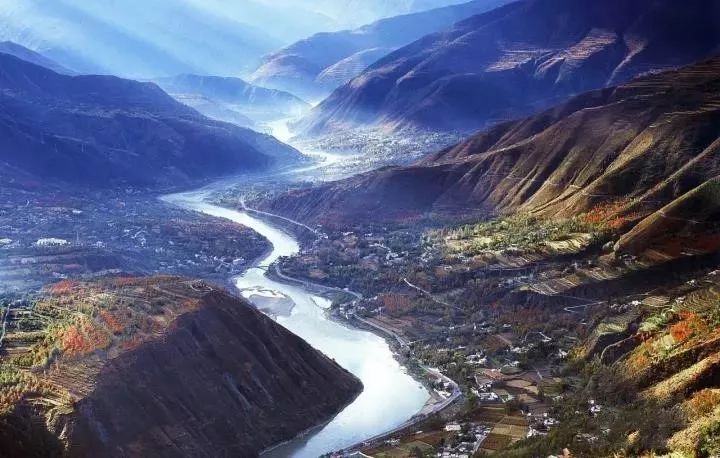 航拍阿坝农村视频,阿坝风景全景视频