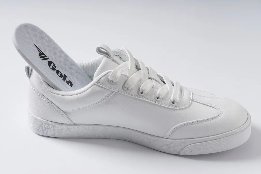 百年老牌的小白鞋,英国小白鞋免鞋带