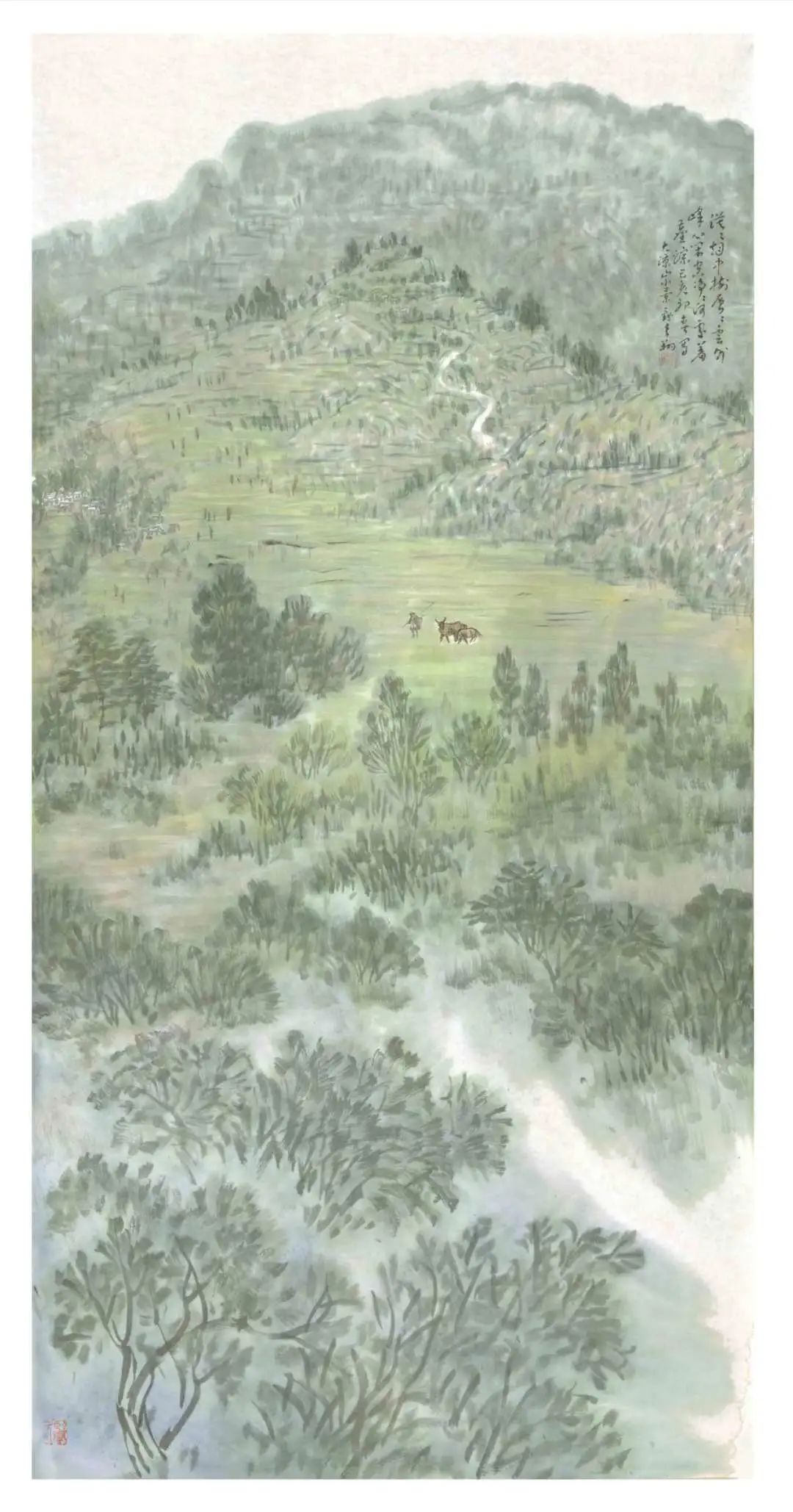 森林消防守护绿水青山,森林防火守护绿水青山绘画