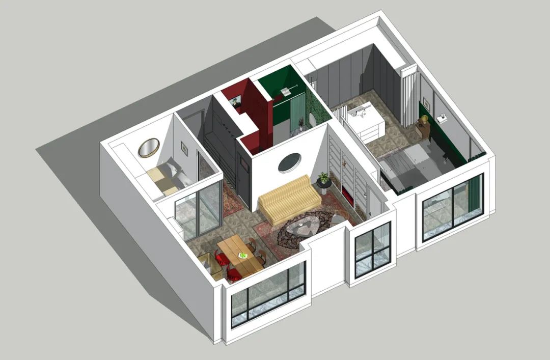 6平米无窗小卧室怎么布置,小平米无窗小卧室