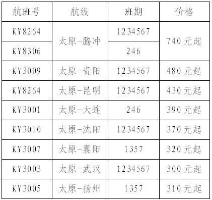 太原特价机票网,太原机票秒杀直播间