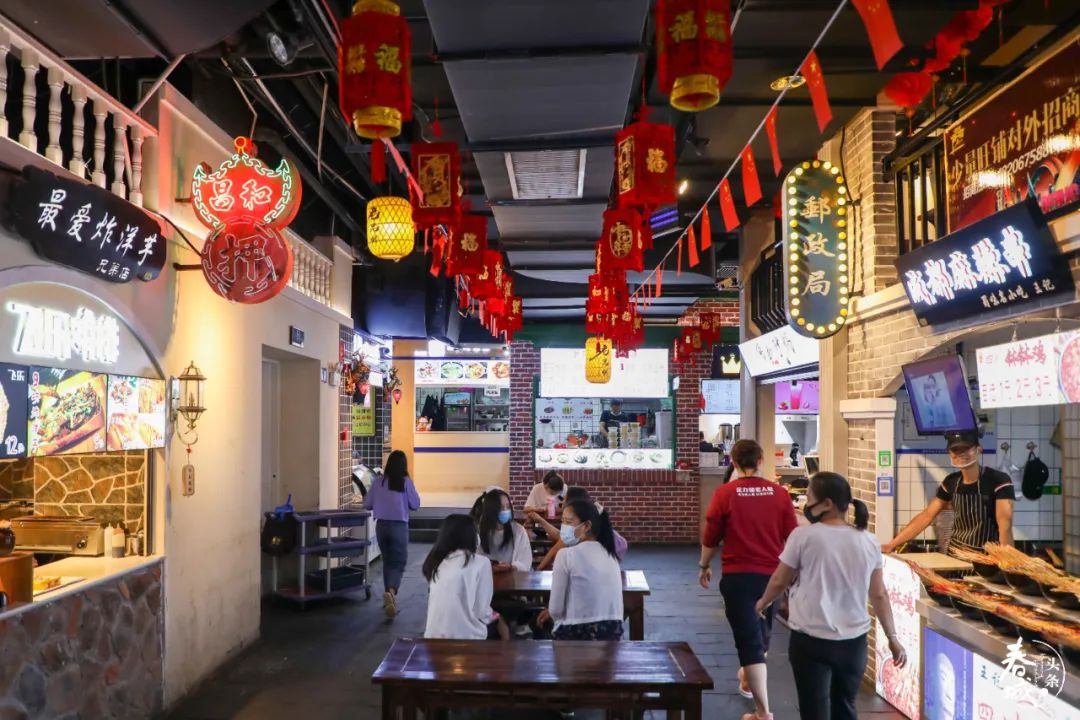 老昆明的网红美食街,老昆明网红美食小吃街打卡