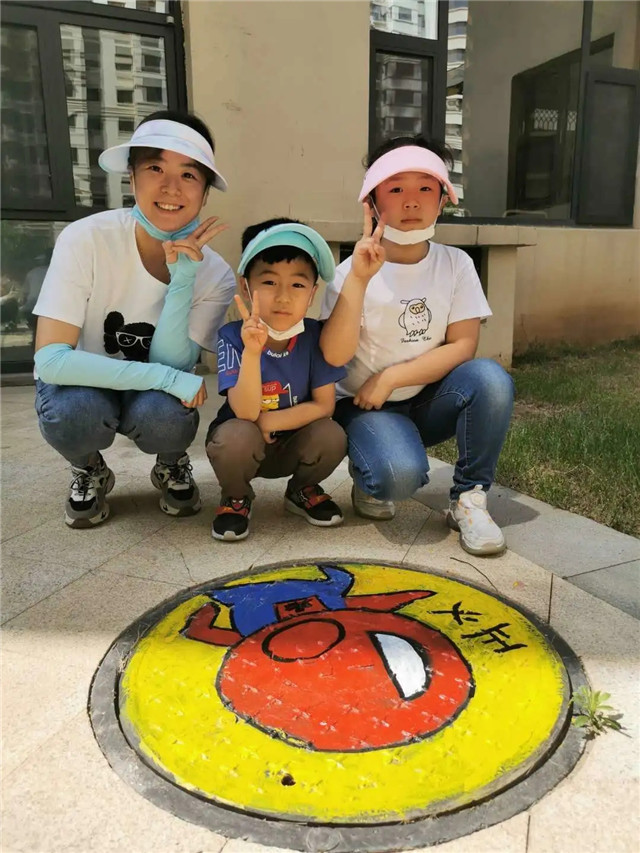 爱我家园亲子创意作品展,爱我家园共创幸福绘画