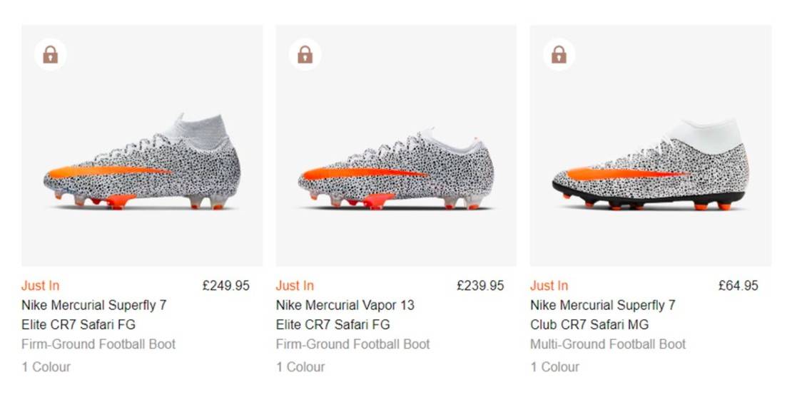 c罗nike最新款,耐克c罗足球鞋限量版金色