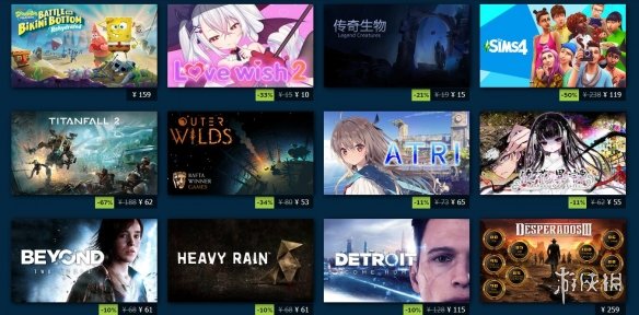 steam秋季促销和冬季促销打折力度,steam夏季特惠点数商店值得买的