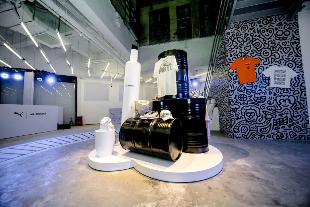 puma联名神仙配色,puma新款涂鸦