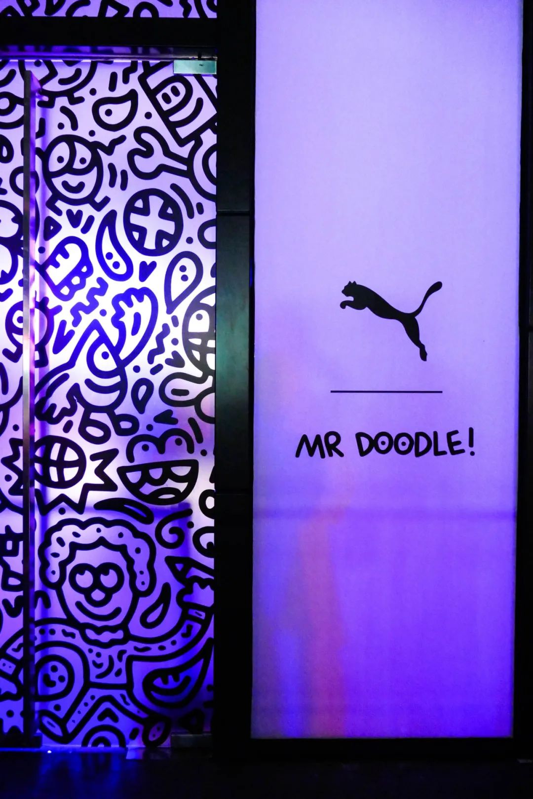 puma联名神仙配色,puma新款涂鸦