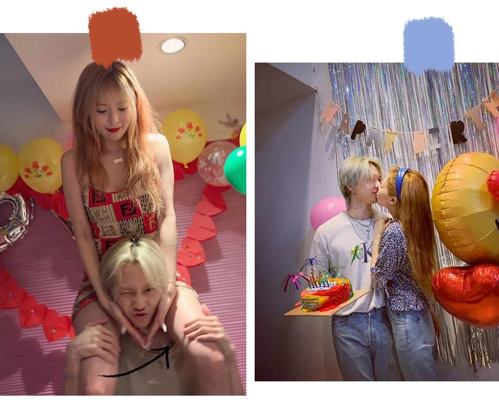 泫雅金晓钟公开恋情是真的吗,泫雅龙俊亨晒牵手照疑似公布恋情