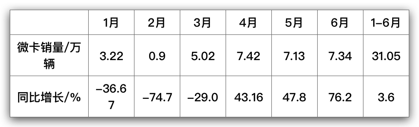 2019年微卡12月销量,2023年微卡销量数据分析