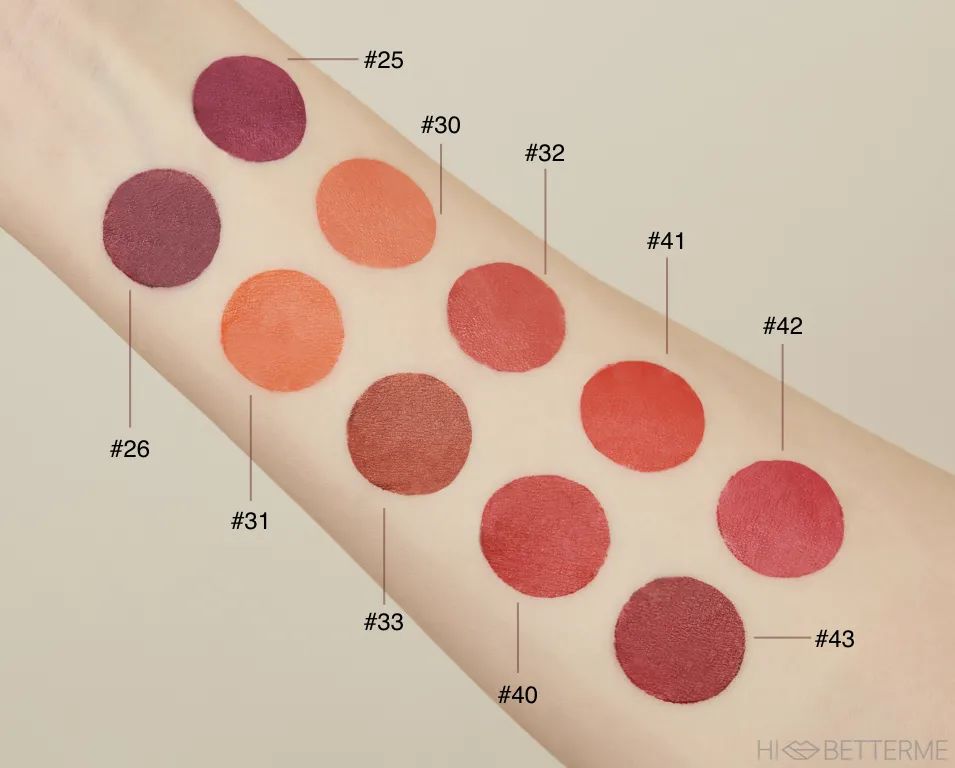 10支春季必入的元气口红超好看的,100支国货口红高颜值试色