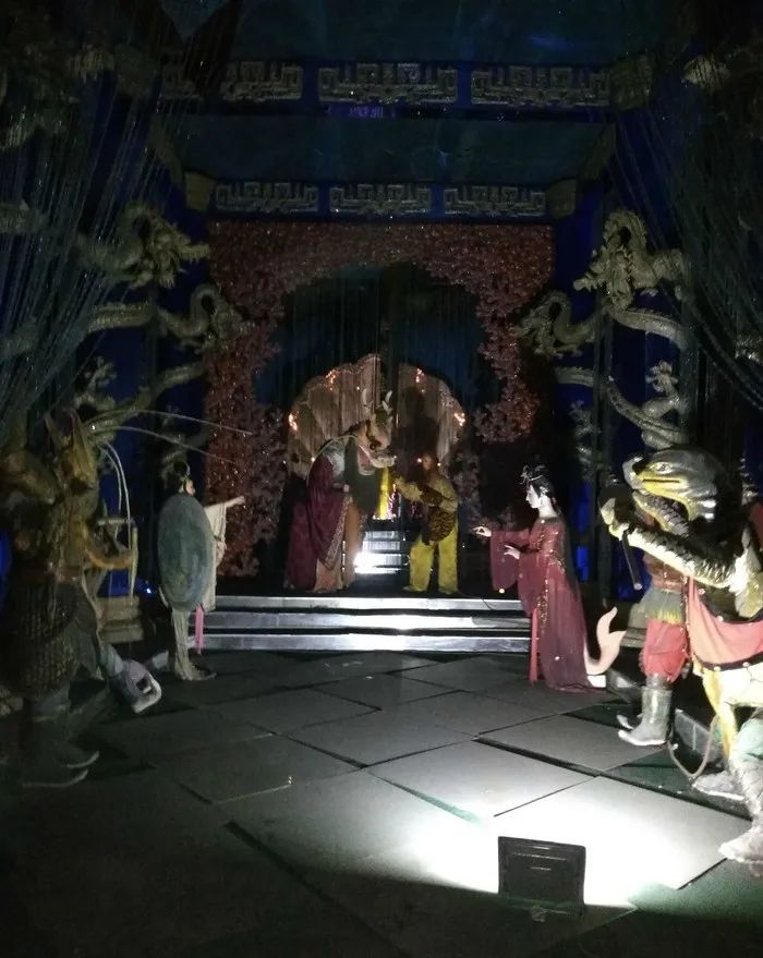 西游记阴间地府,石家庄西游记宫老照片