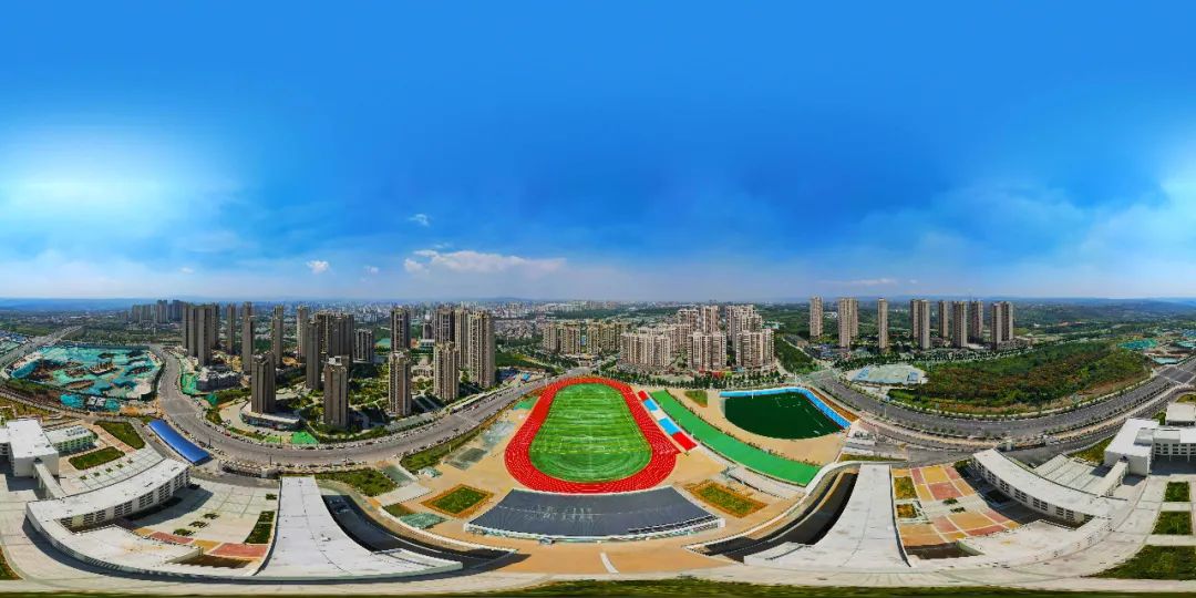 秋高气爽景致新！晋城这所新学校令人称奇