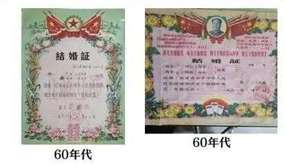 中国结婚证上的玫瑰花,结婚证里的花