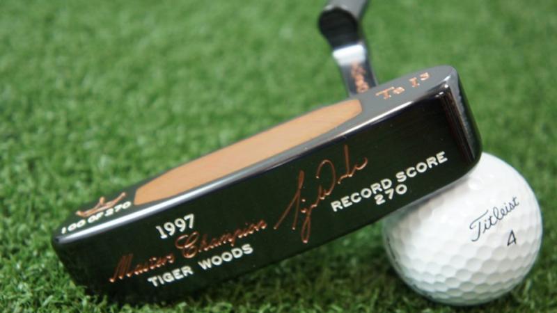 老虎用什么推杆,老虎最经典推杆