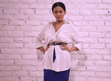 衣服买大了怎样弄,衣服买大了怎样可以穿得合身