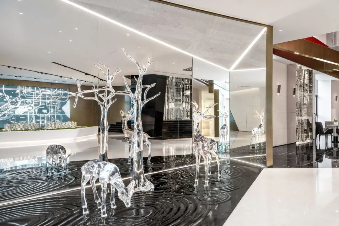 虚实相生万象天境|北京绿城和锦诚园售楼处