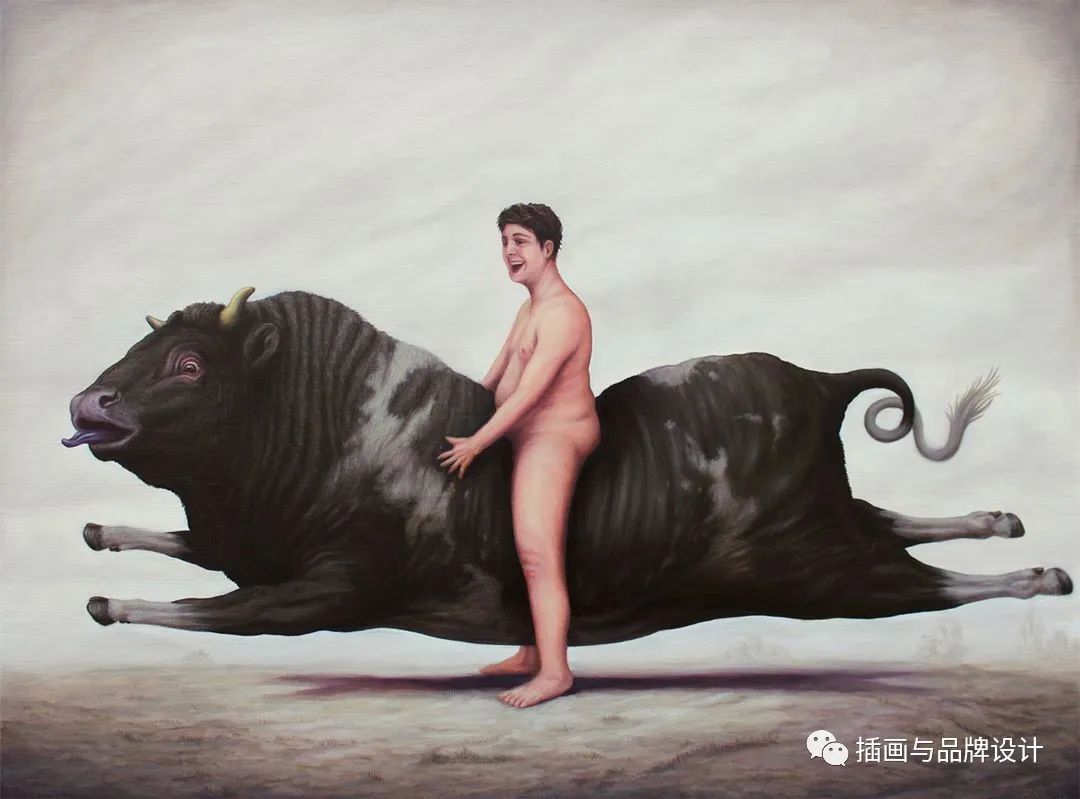 荒诞极端插画,荒诞主义插画