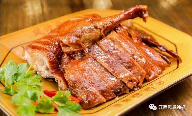 传统工艺酱板鸭,萍乡步行街酱鸭