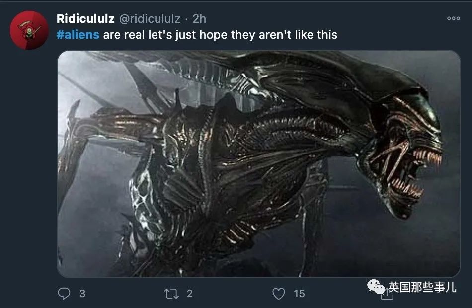 前军方学者爆料川普即将公开外星人存在?!网友：喝多了？