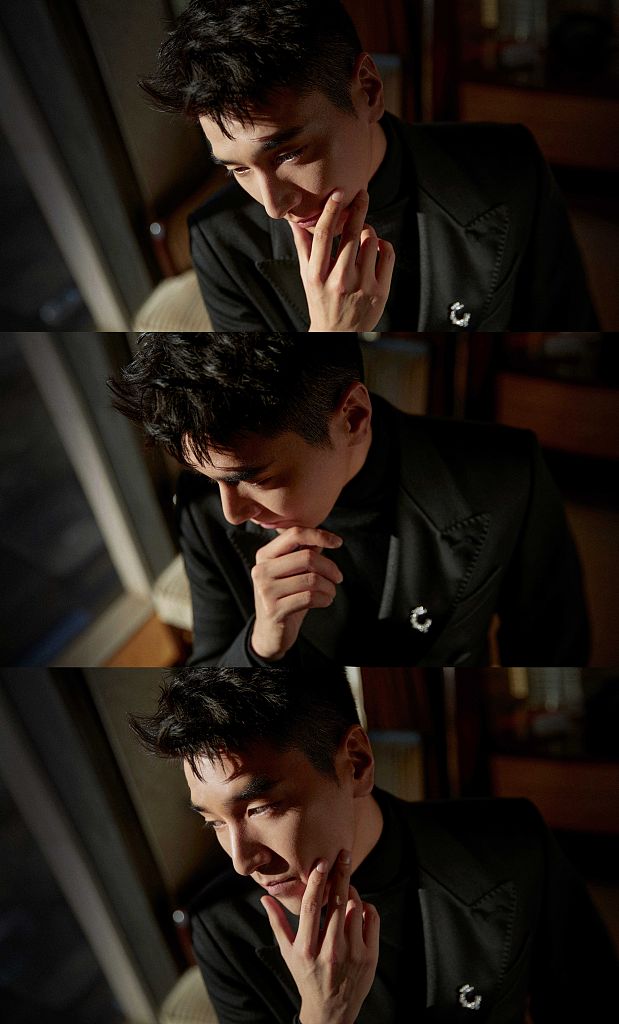 赵又廷时尚大片黑白风尽显帅气,赵又廷写真大片