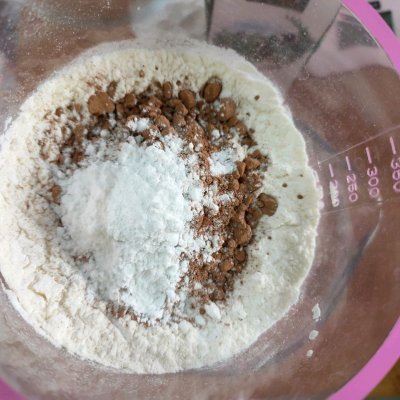 巧克力香蕉麦芬蛋糕,巧克力豆麦芬蛋糕