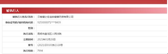 健之佳药店被处罚,云南健之佳药店