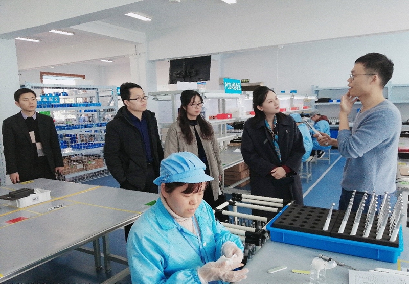 新北团走访调研生物医药及医疗器械企业