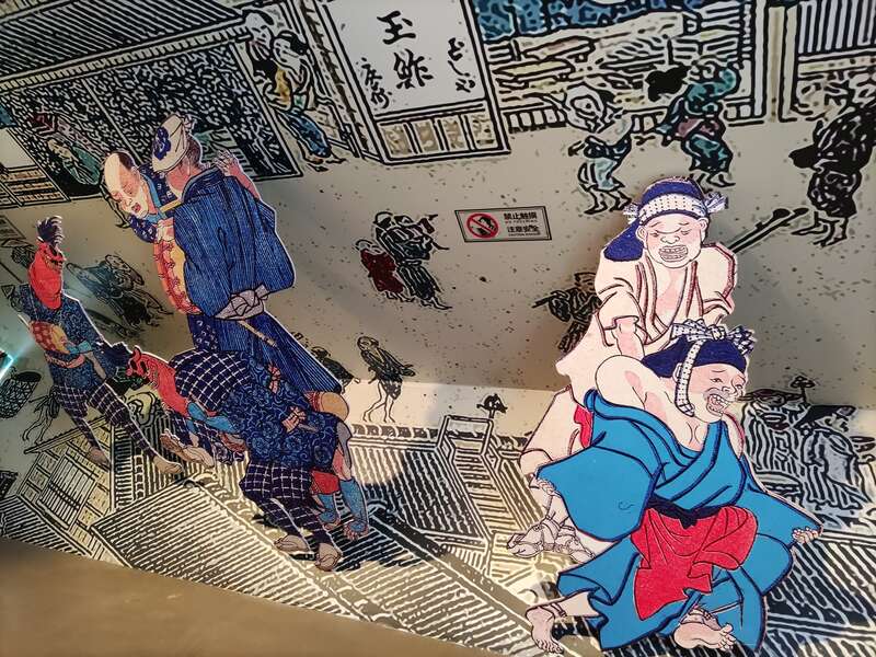 浮世绘神奈川冲浪图是版画吗,神奈川冲浪里江户时代