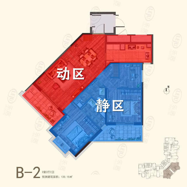 恒盛尚海湾一期83.6平方户型图,恒盛尚海湾97平