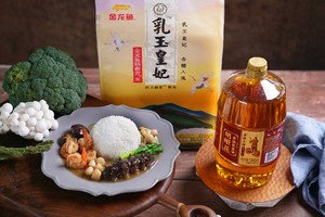 海参鲍鱼菇捞饭,菌菇海参捞饭