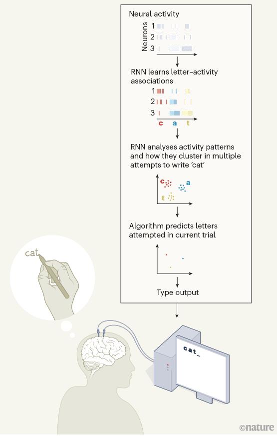 截瘫患者「意念打字」登Nature封面：速度接近常人敲键盘，准确率99.2%